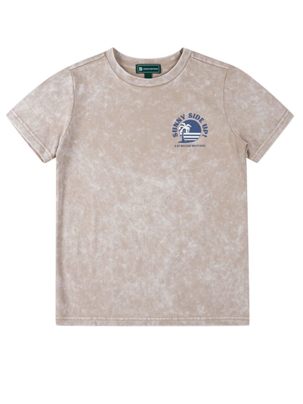 B By Brooks Brothers Big Boys Sunny Side Up Graphic T-Shirt 100% Pima Cotton